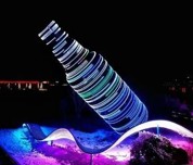 燈火里的烏蘇 越夜越美麗